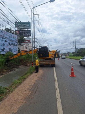 ขอขอบคุณหมวดทางหลวงสำโรง  แขวงทางหลวงอุบลราชธานีที่1