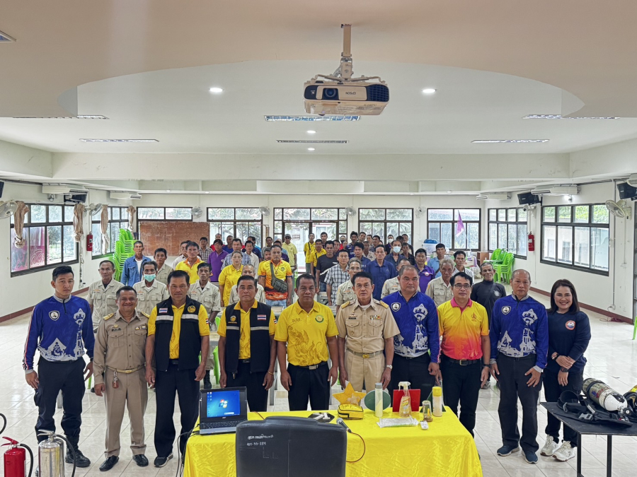 โครงการฝึกอบรมและซ้อมแผนปฏิบัติการป้องกันและบรรเทาสาธารณภัย ประจำปี พ.ศ. 2568 โดย สำนักปลัด – งานป้องกันและบรรเทาสาธารณภัย องค์การบริหารส่วนตำบลหนองกินเพล